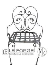 Chair Steel French Leforge Outdoors Garden